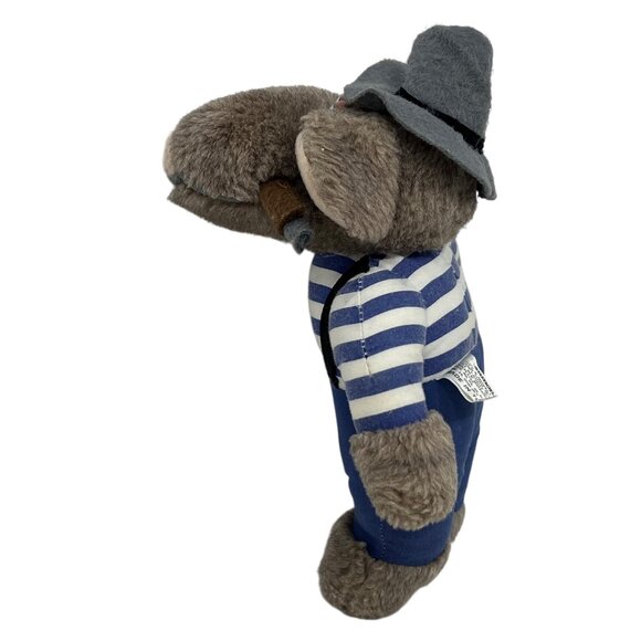 Vintage 1987 Commonwealth Mouse Rat Smoking Cigar Plush Stuffed 9” Tall - Picture 5 of 8